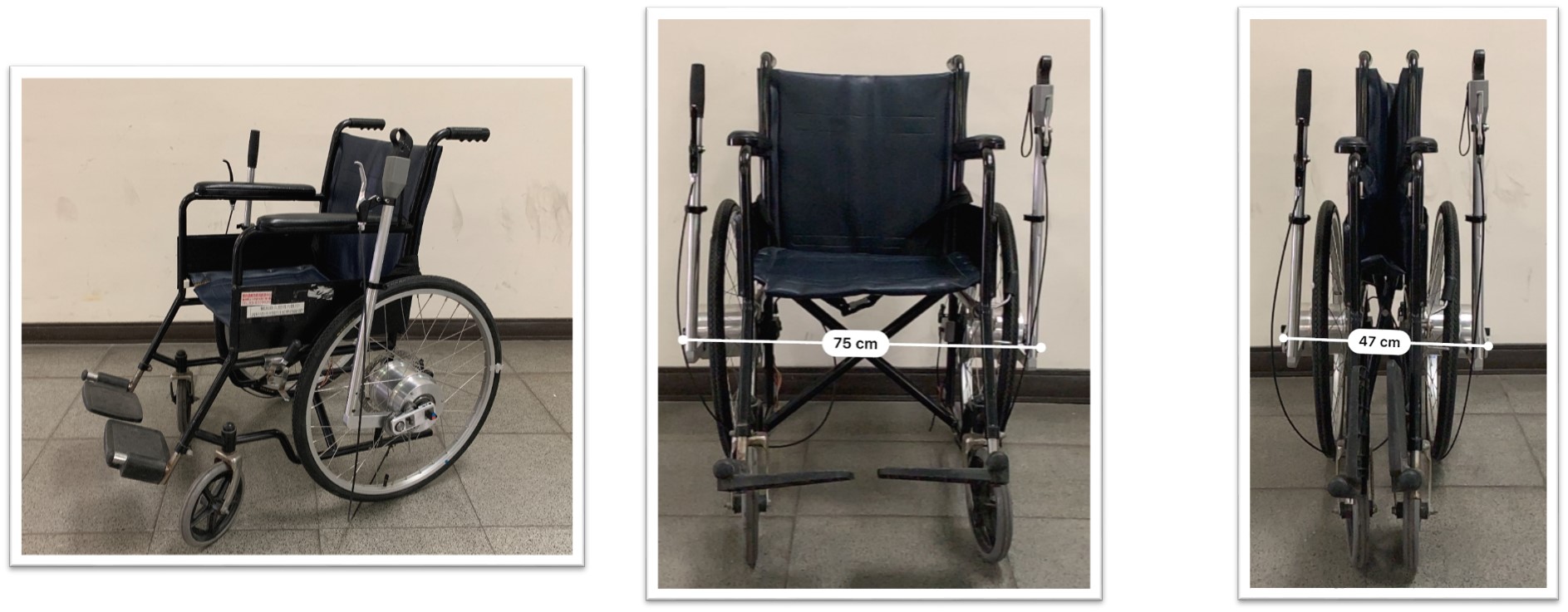 模組式雙動力輸入裝置之推桿式輪椅作品照片