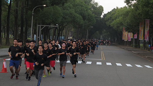 此次報名參與校園路跑活動者多達1,500多人